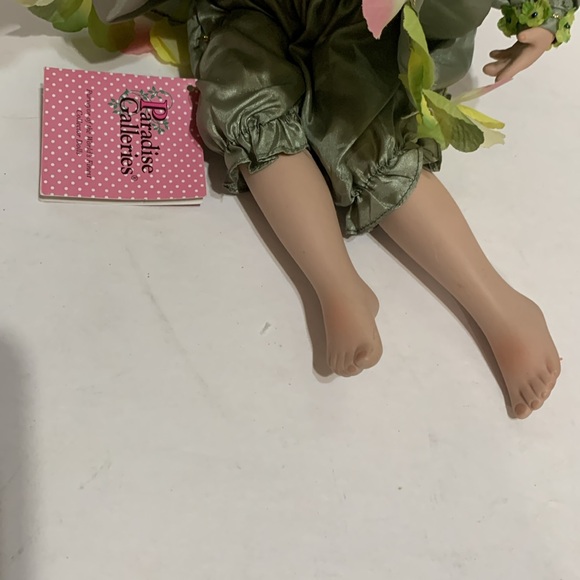 Fairy doll red head porcelain collectible display figurine - Picture 3 of 16